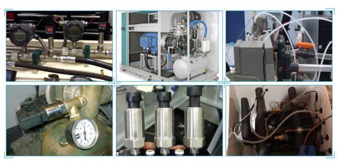 Transmetteur de pression hydraulique numérique industriel compact de 24 VDC pour des lectures précises 3