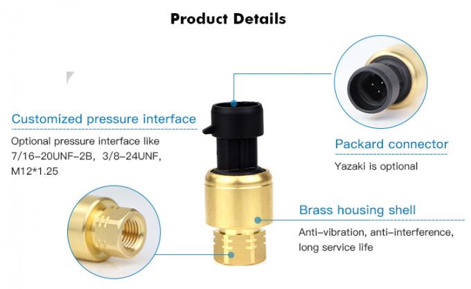 RPT233S 0~20MPa Packard Yazaki 1%FS Capteur de pression céramique pour système HAVC 0