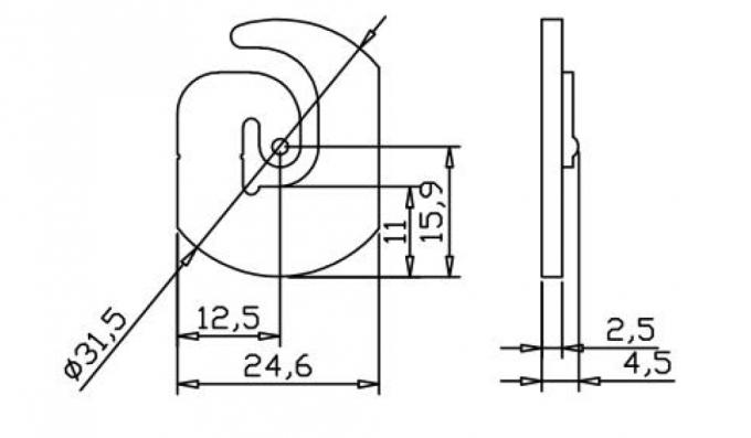 Échelle de cuisine numérique Capteur de petit poids 10 kg Capteur de cellule de charge Haute précision 4
