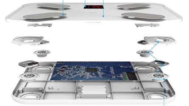 Échelle de cuisine numérique Capteur de petit poids 10 kg Capteur de cellule de charge Haute précision 6