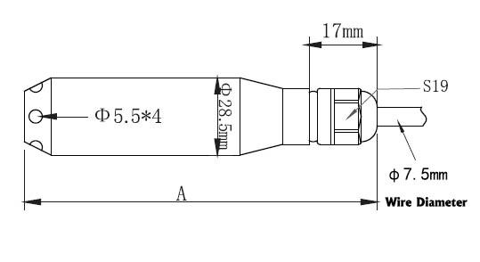 Système de surveillance du détecteur de niveau d'eau personnalisé Contrôleur de pompe submersible Indicateur de capteur automatique 5