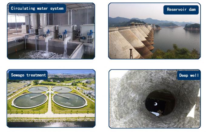Détecteur de niveau de liquide de l'eau souterraine hydrostatique 12V DC Capteur de profondeur d'eau 2