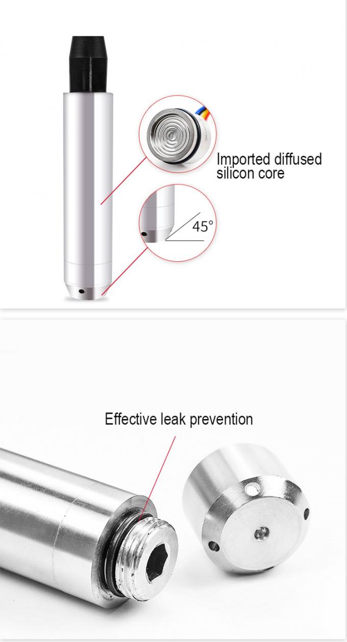 Capteurs hydrostatiques submersibles de niveau d'eau liquide de 0 à 5 V 0